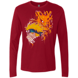 T-Shirts Cardinal / S Demon Fox Men's Premium Long Sleeve