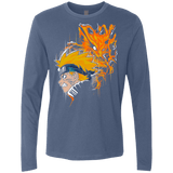 T-Shirts Indigo / S Demon Fox Men's Premium Long Sleeve