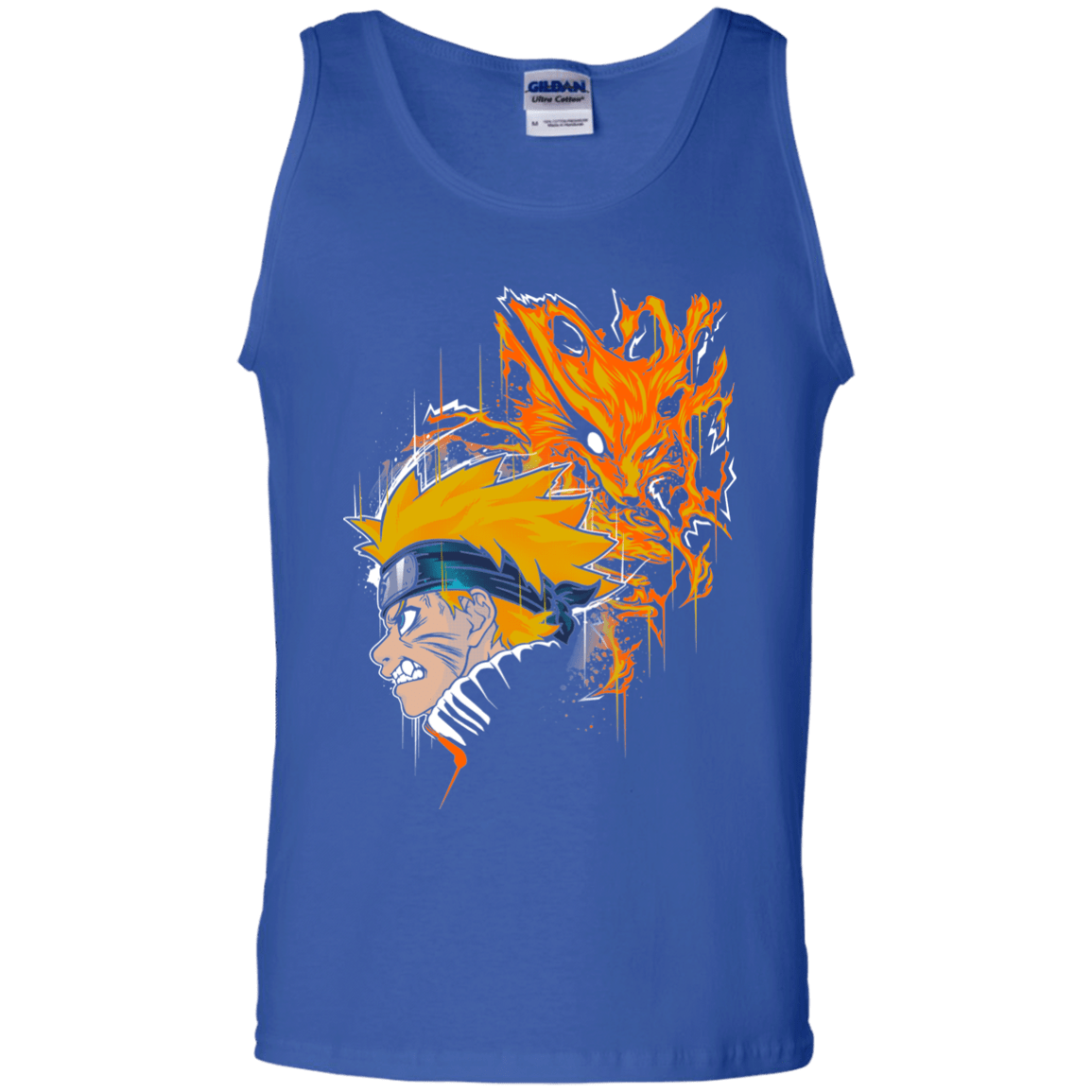 T-Shirts Royal / S Demon Fox Men's Tank Top