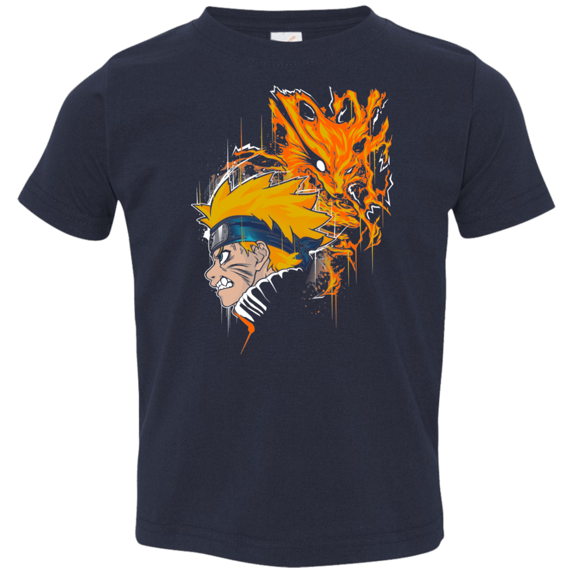 T-Shirts Navy / 2T Demon Fox Toddler Premium T-Shirt