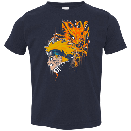 T-Shirts Navy / 2T Demon Fox Toddler Premium T-Shirt