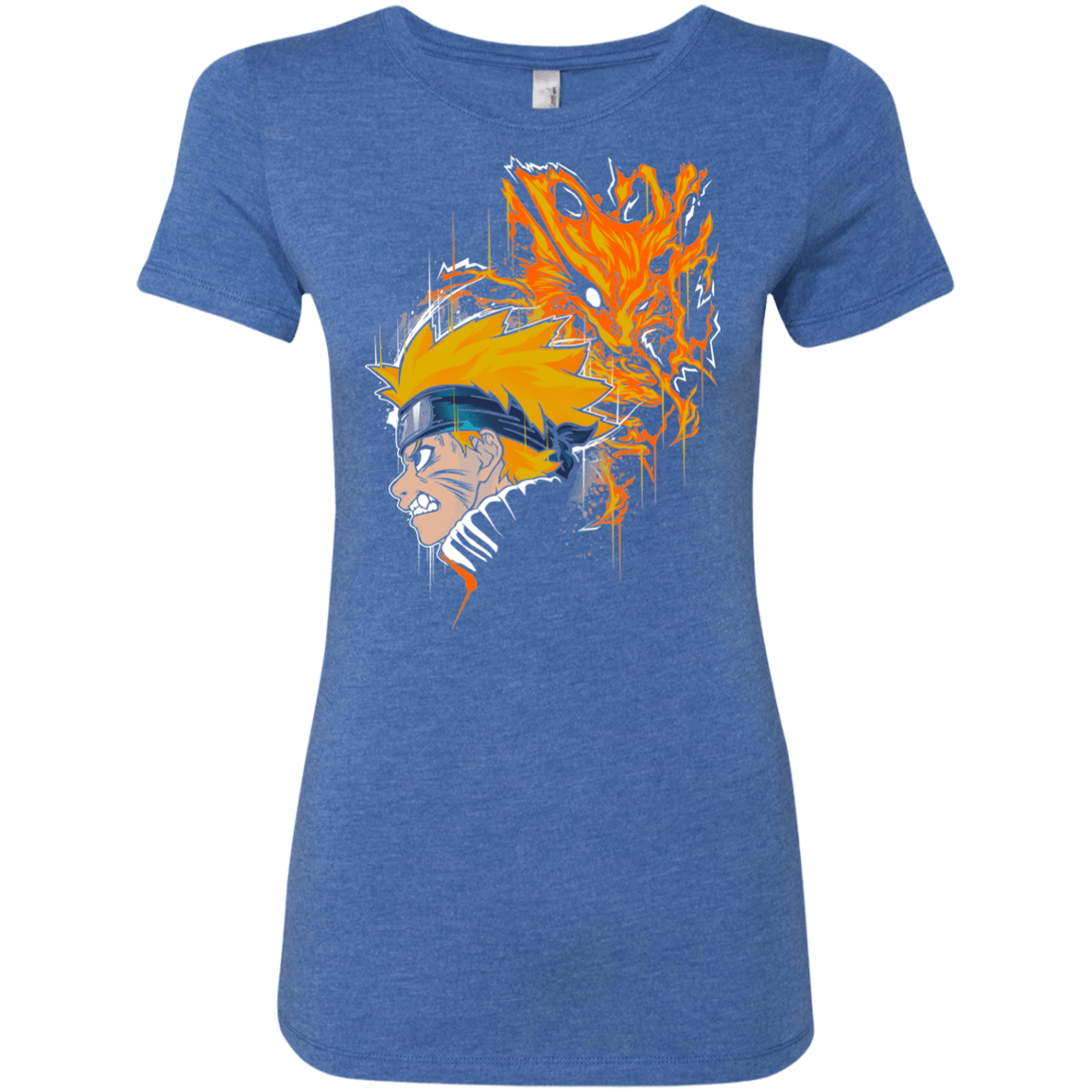 T-Shirts Vintage Royal / S Demon Fox Women's Triblend T-Shirt