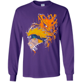 T-Shirts Purple / YS Demon Fox Youth Long Sleeve T-Shirt
