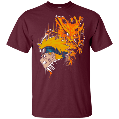 T-Shirts Maroon / YXS Demon Fox Youth T-Shirt