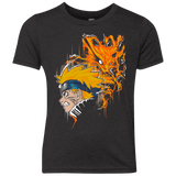 T-Shirts Vintage Black / YXS Demon Fox Youth Triblend T-Shirt