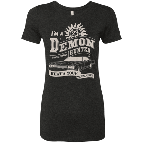 T-Shirts Vintage Black / Small Demon Hunter (1) Women's Triblend T-Shirt