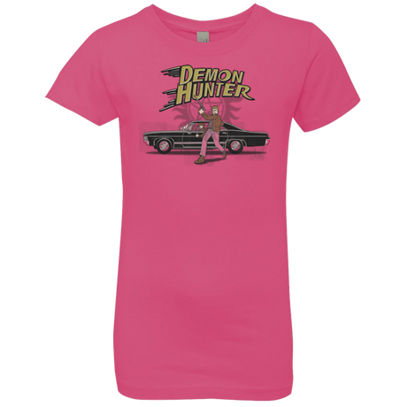 T-Shirts Hot Pink / YXS Demon Hunter Girls Premium T-Shirt