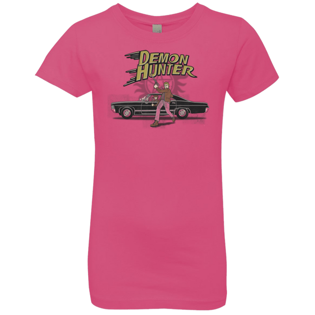T-Shirts Hot Pink / YXS Demon Hunter Girls Premium T-Shirt