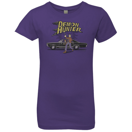 T-Shirts Purple Rush / YXS Demon Hunter Girls Premium T-Shirt