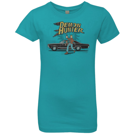 T-Shirts Tahiti Blue / YXS Demon Hunter Girls Premium T-Shirt