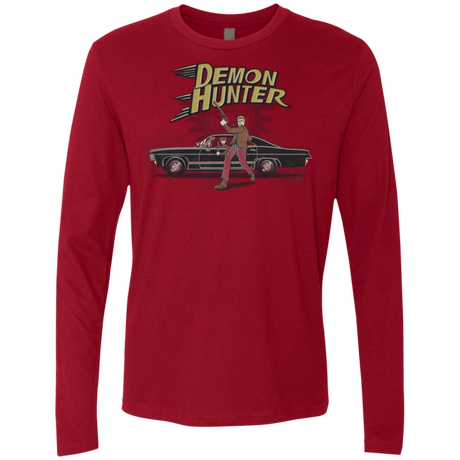 T-Shirts Cardinal / Small Demon Hunter Men's Premium Long Sleeve