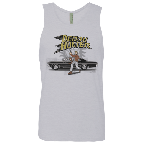 T-Shirts Heather Grey / Small Demon Hunter Men's Premium Tank Top