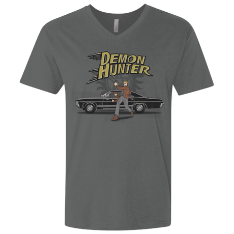 T-Shirts Heavy Metal / X-Small Demon Hunter Men's Premium V-Neck