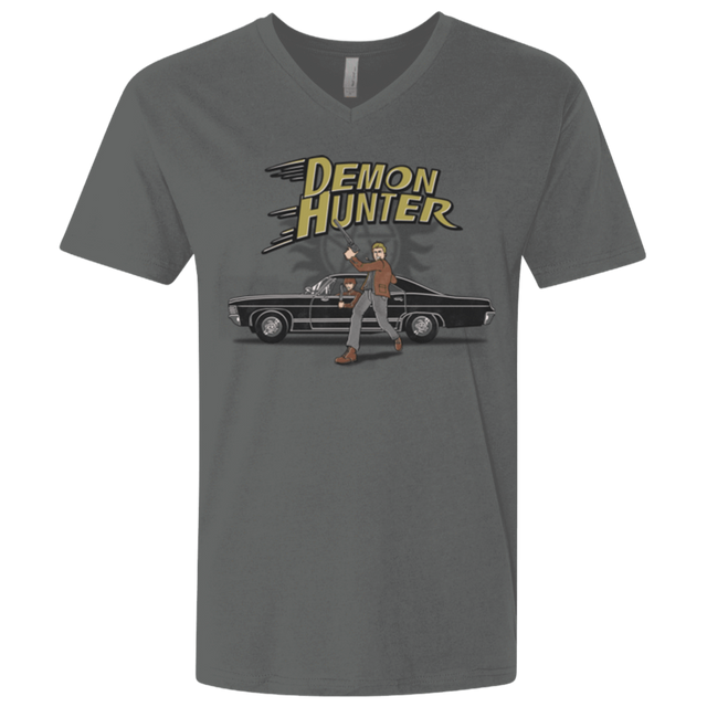 T-Shirts Heavy Metal / X-Small Demon Hunter Men's Premium V-Neck