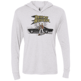 T-Shirts Heather White / X-Small Demon Hunter Triblend Long Sleeve Hoodie Tee