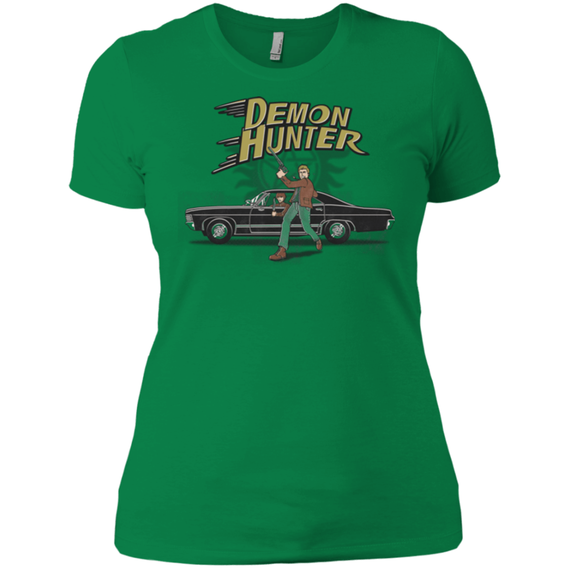 T-Shirts Kelly Green / X-Small Demon Hunter Women's Premium T-Shirt