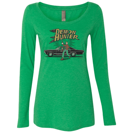 T-Shirts Envy / Small Demon Hunter Women's Triblend Long Sleeve Shirt
