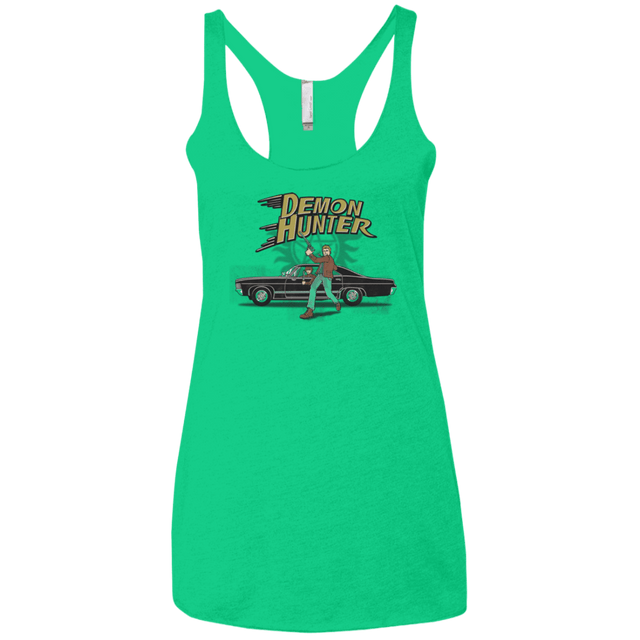 T-Shirts Envy / X-Small Demon Hunter Women's Triblend Racerback Tank