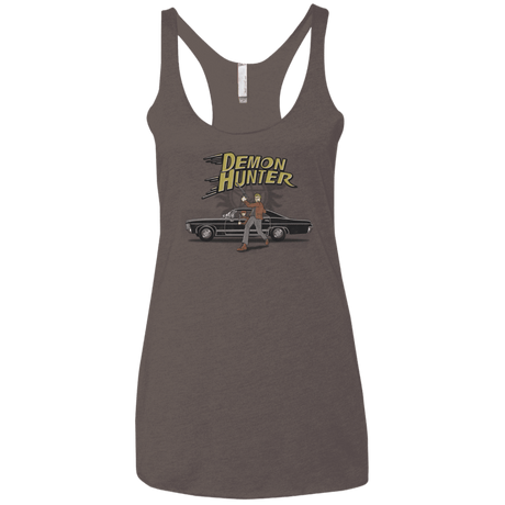 T-Shirts Macchiato / X-Small Demon Hunter Women's Triblend Racerback Tank