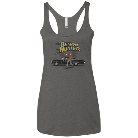T-Shirts Premium Heather / X-Small Demon Hunter Women's Triblend Racerback Tank