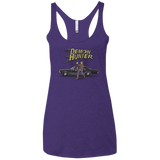T-Shirts Purple / X-Small Demon Hunter Women's Triblend Racerback Tank
