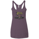 T-Shirts Vintage Purple / X-Small Demon Hunter Women's Triblend Racerback Tank