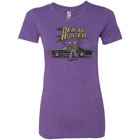 T-Shirts Purple Rush / Small Demon Hunter Women's Triblend T-Shirt