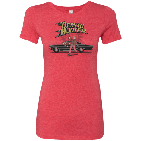 T-Shirts Vintage Red / Small Demon Hunter Women's Triblend T-Shirt