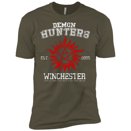 T-Shirts Military Green / X-Small Demon Hunters Men's Premium T-Shirt