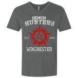 T-Shirts Heavy Metal / X-Small Demon Hunters Men's Premium V-Neck