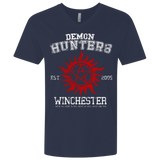 T-Shirts Midnight Navy / X-Small Demon Hunters Men's Premium V-Neck