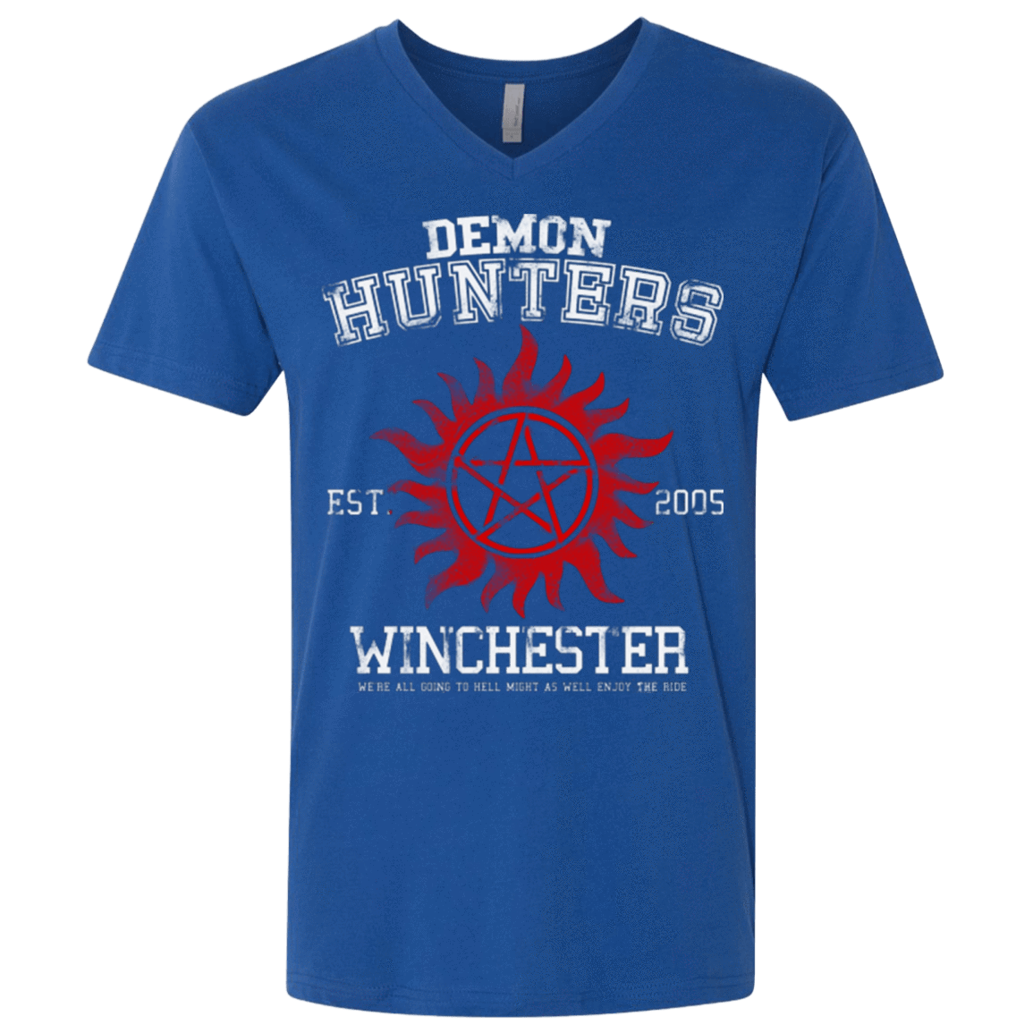 T-Shirts Royal / X-Small Demon Hunters Men's Premium V-Neck