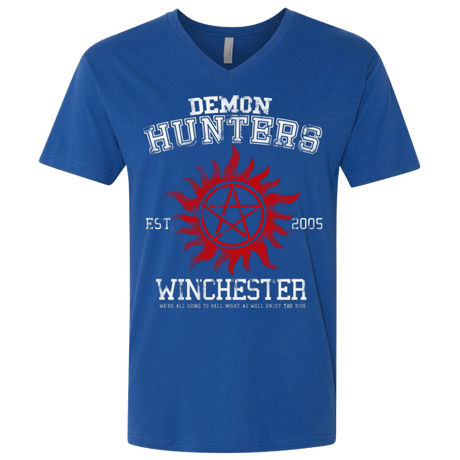 T-Shirts Royal / X-Small Demon Hunters Men's Premium V-Neck