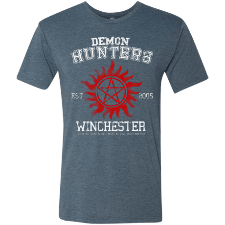 T-Shirts Indigo / Small Demon Hunters Men's Triblend T-Shirt