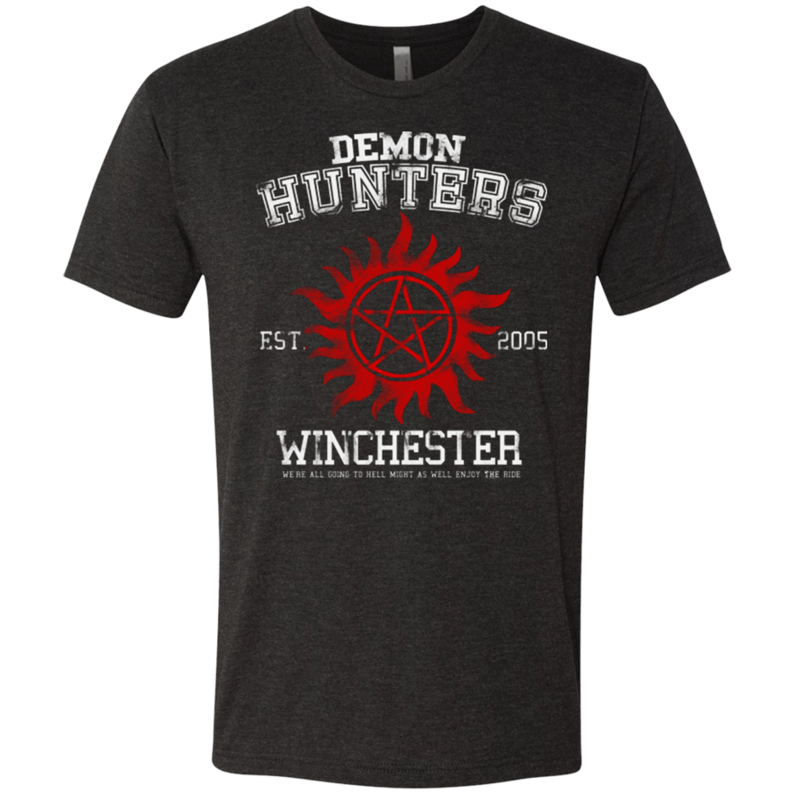 T-Shirts Vintage Black / Small Demon Hunters Men's Triblend T-Shirt