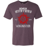 T-Shirts Vintage Purple / Small Demon Hunters Men's Triblend T-Shirt