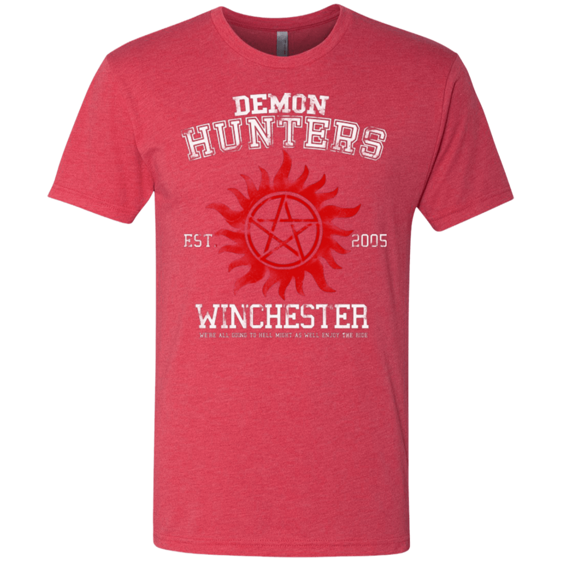 T-Shirts Vintage Red / Small Demon Hunters Men's Triblend T-Shirt