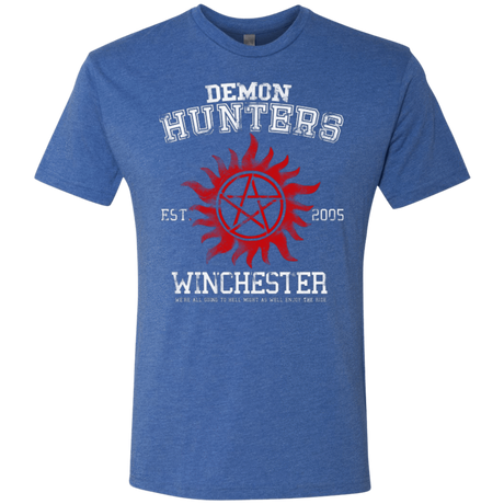 T-Shirts Vintage Royal / Small Demon Hunters Men's Triblend T-Shirt