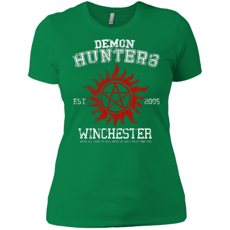 T-Shirts Kelly Green / X-Small Demon Hunters Women's Premium T-Shirt