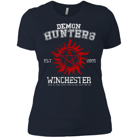 T-Shirts Midnight Navy / X-Small Demon Hunters Women's Premium T-Shirt