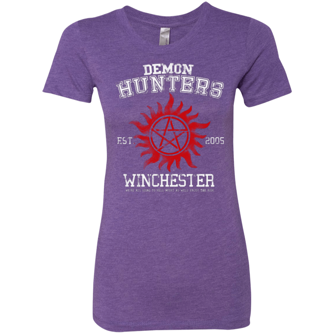 T-Shirts Purple Rush / Small Demon Hunters Women's Triblend T-Shirt