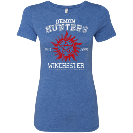 T-Shirts Vintage Royal / Small Demon Hunters Women's Triblend T-Shirt