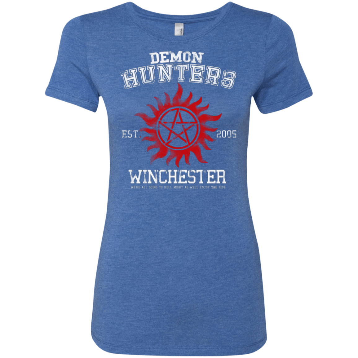 T-Shirts Vintage Royal / Small Demon Hunters Women's Triblend T-Shirt