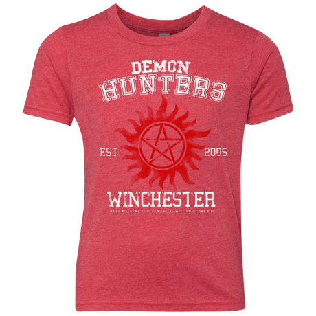 T-Shirts Vintage Red / YXS Demon Hunters Youth Triblend T-Shirt