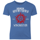 T-Shirts Vintage Royal / YXS Demon Hunters Youth Triblend T-Shirt