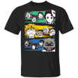 T-Shirts Black / S Demon Slayer Trio T-Shirt