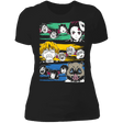 T-Shirts Black / X-Small Demon Slayer Trio Women's Premium T-Shirt