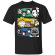 T-Shirts Black / YXS Demon Slayer Trio Youth T-Shirt