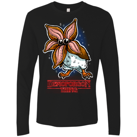 T-Shirts Black / Small Demoporgon Men's Premium Long Sleeve