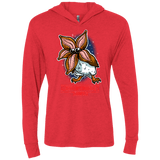 T-Shirts Vintage Red / X-Small Demoporgon Triblend Long Sleeve Hoodie Tee